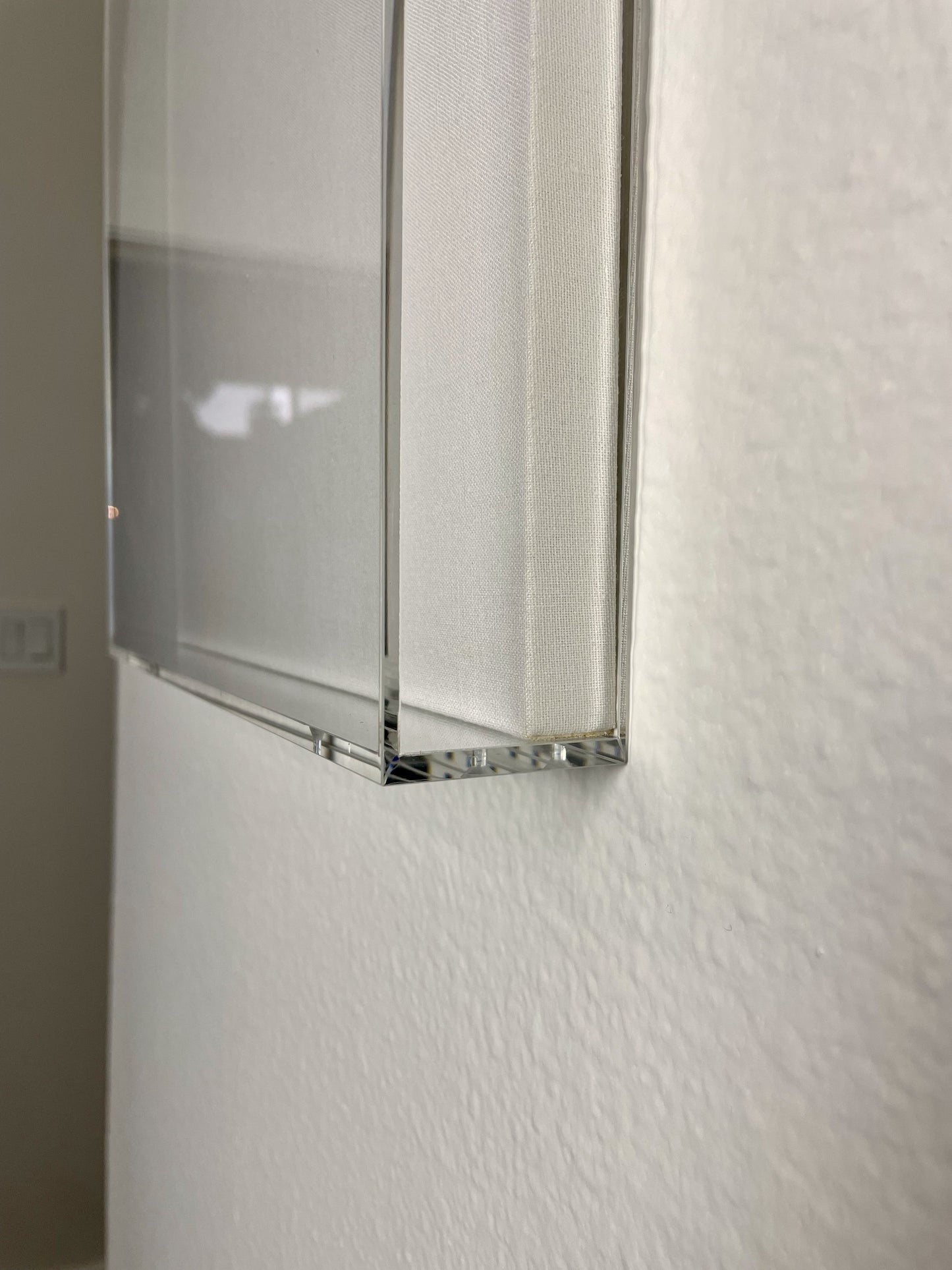 Case of 3 | 20x20 Acrylic Box Frames | Clear