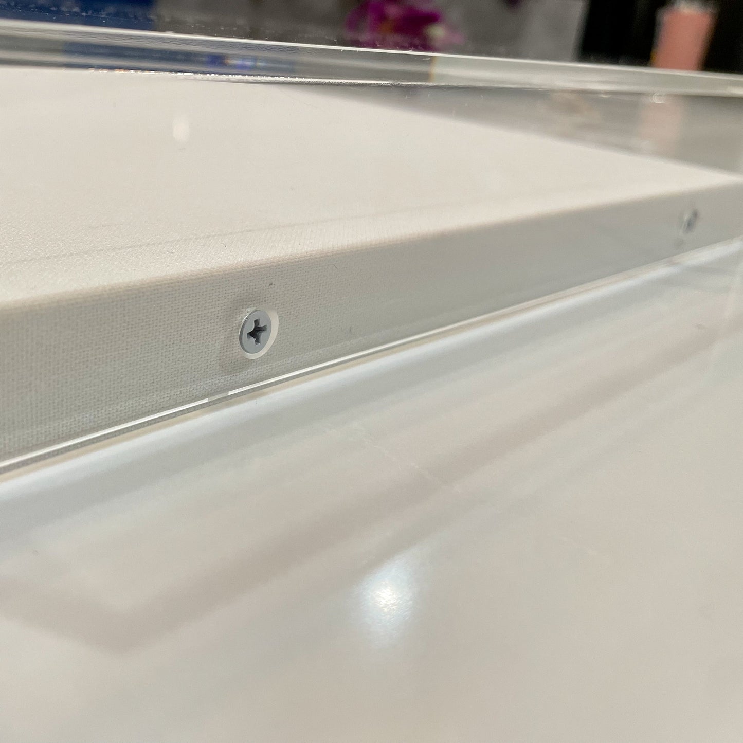 Case of 6 | 12x12 Acrylic Box Frames | Clear