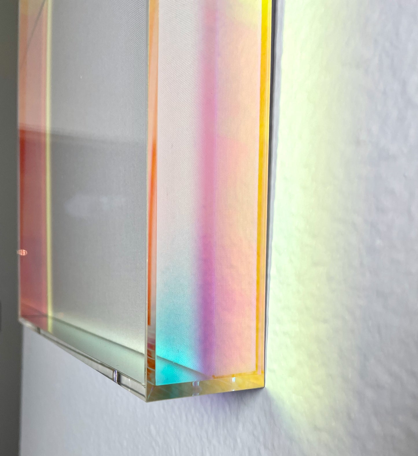 Case of 3 | 20x20 Acrylic Box Frames | Iridescent