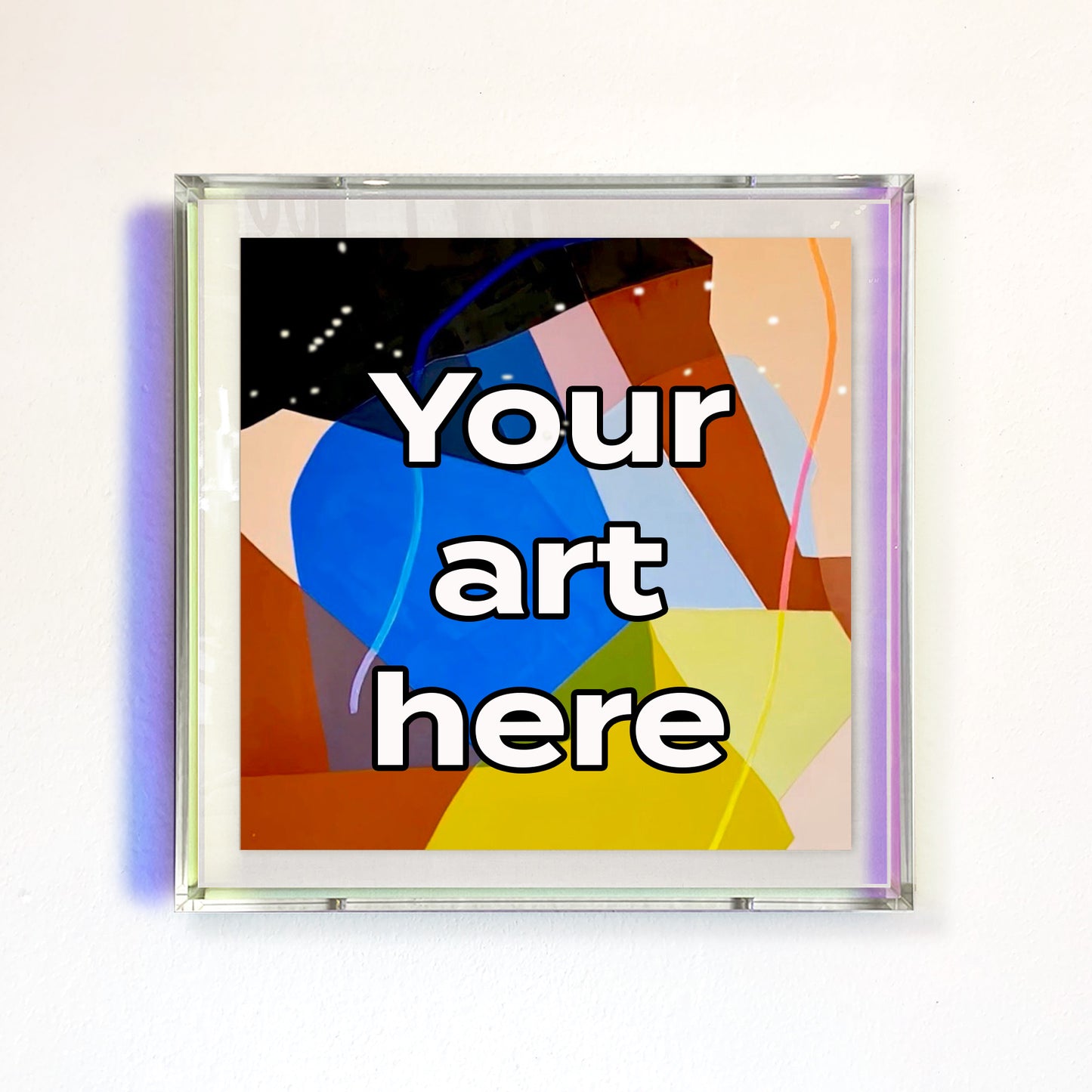 Acrylic Box Frame Kit | Iridescent