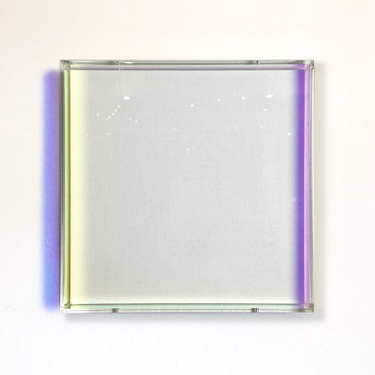 Case of 3 | 20x20 Acrylic Box Frames | Iridescent